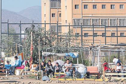 El Centro de Cumplimiento Penitenciario Colina I, en la Región Metropolitana de Santiago de Chile, durante una actividad de los reclusos