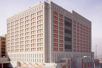 El Centro de Detención Metropolitano, en Sunset Park, Brooklyn