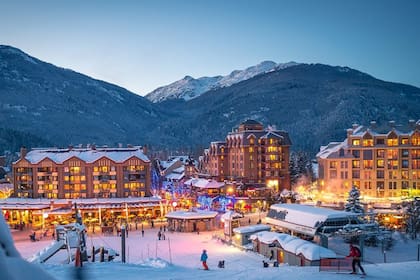 El centro de esquí canadiense Whistler Blackcomb permanece cerrado desde el mes pasado por un brote de la variante P1 del coronavirus