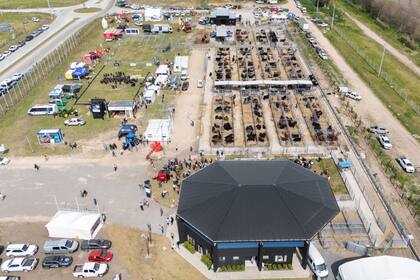 El Centro de Exposiciones y Remates de Angus en Cañuelas
