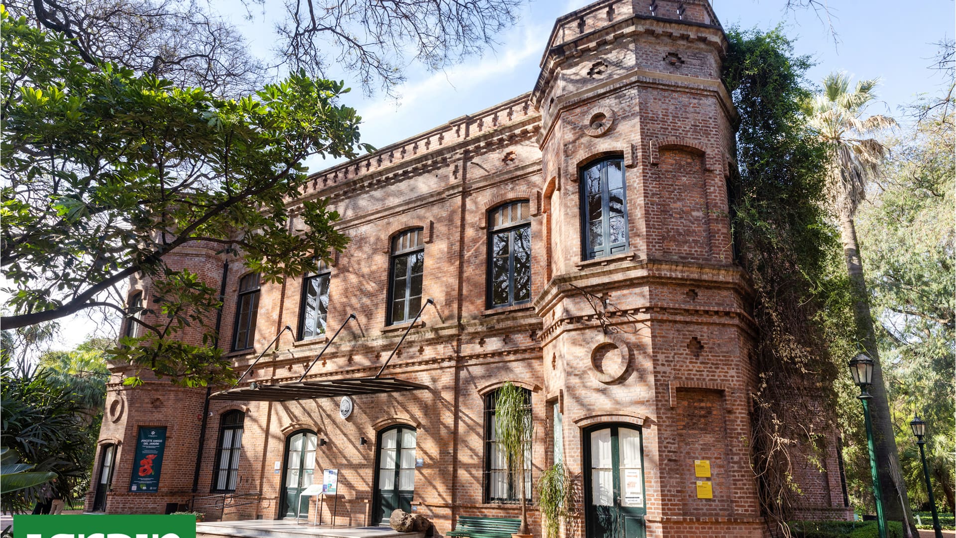 El centro de interpretación del botánico de Buenos Aires ubicado en el barrio de Palermo.