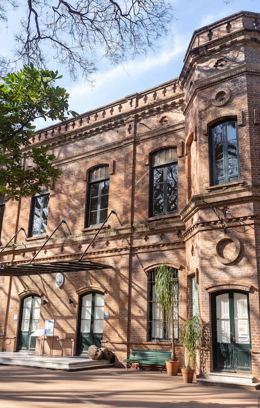 El centro de interpretación del botánico de Buenos Aires ubicado en el barrio de Palermo.