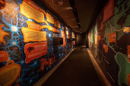 El centro de interpretación es impactante.