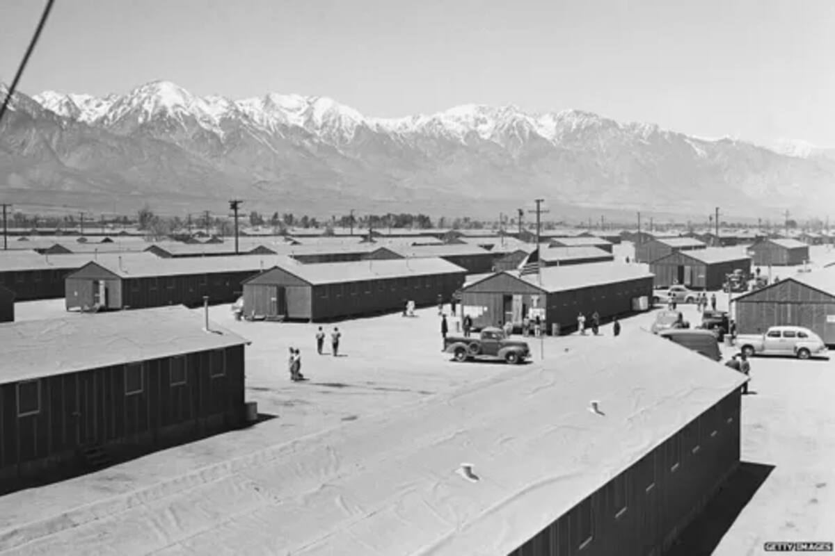 El "Centro de Reubicación de Guerra de Manzanar" fue construido en 1942