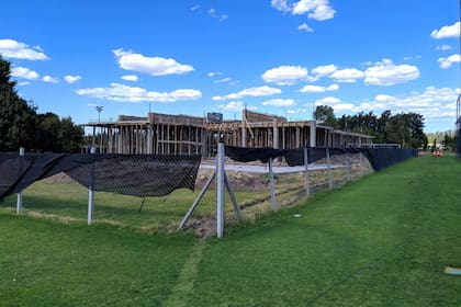 El Centro de Tecnología y Desarrollo que se está construyendo en Ezeiza: estaría listo en junio