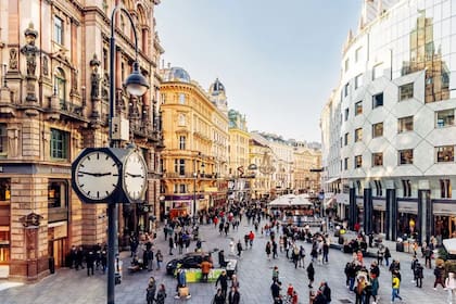 El centro de Viena se puede explorar fácilmente a pie, una de las cualidades que, según los residentes, contribuye a la alta habitabilidad de la ciudad