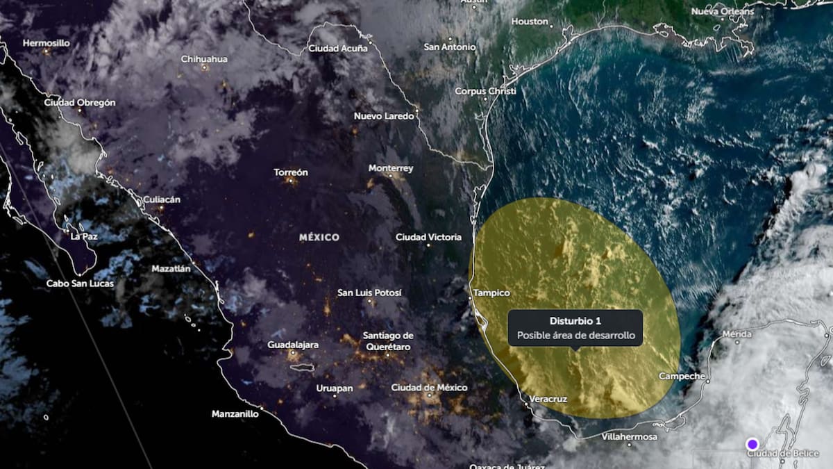 México en alerta: la zona del golfo que permanecerá en vigilancia durante la temporada de huracanes