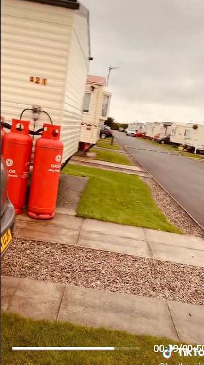 El centro vacacional con casas rodantes en Gales