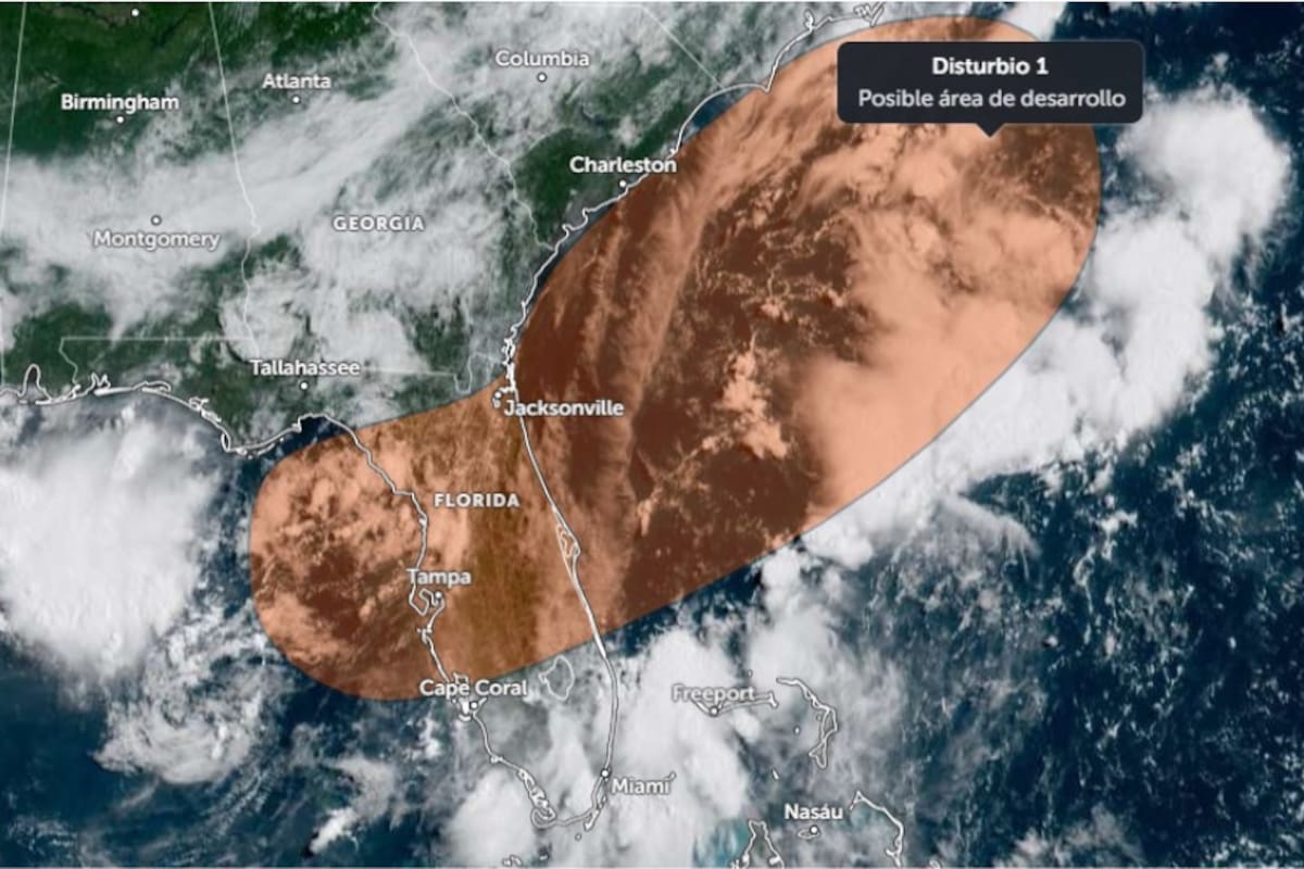El centro y la costa oeste de Florida se encuentran bajo vigilancia meteorológica, ante la posible formación de un disturbio tropical que podría generar lluvias intensas y tormentas eléctricas durante el fin de semana