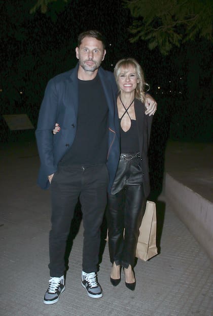 El CEO de Mandarina Contenidos, Mariano Chihade junto a su esposa, la conductora Mariana Fabbiani