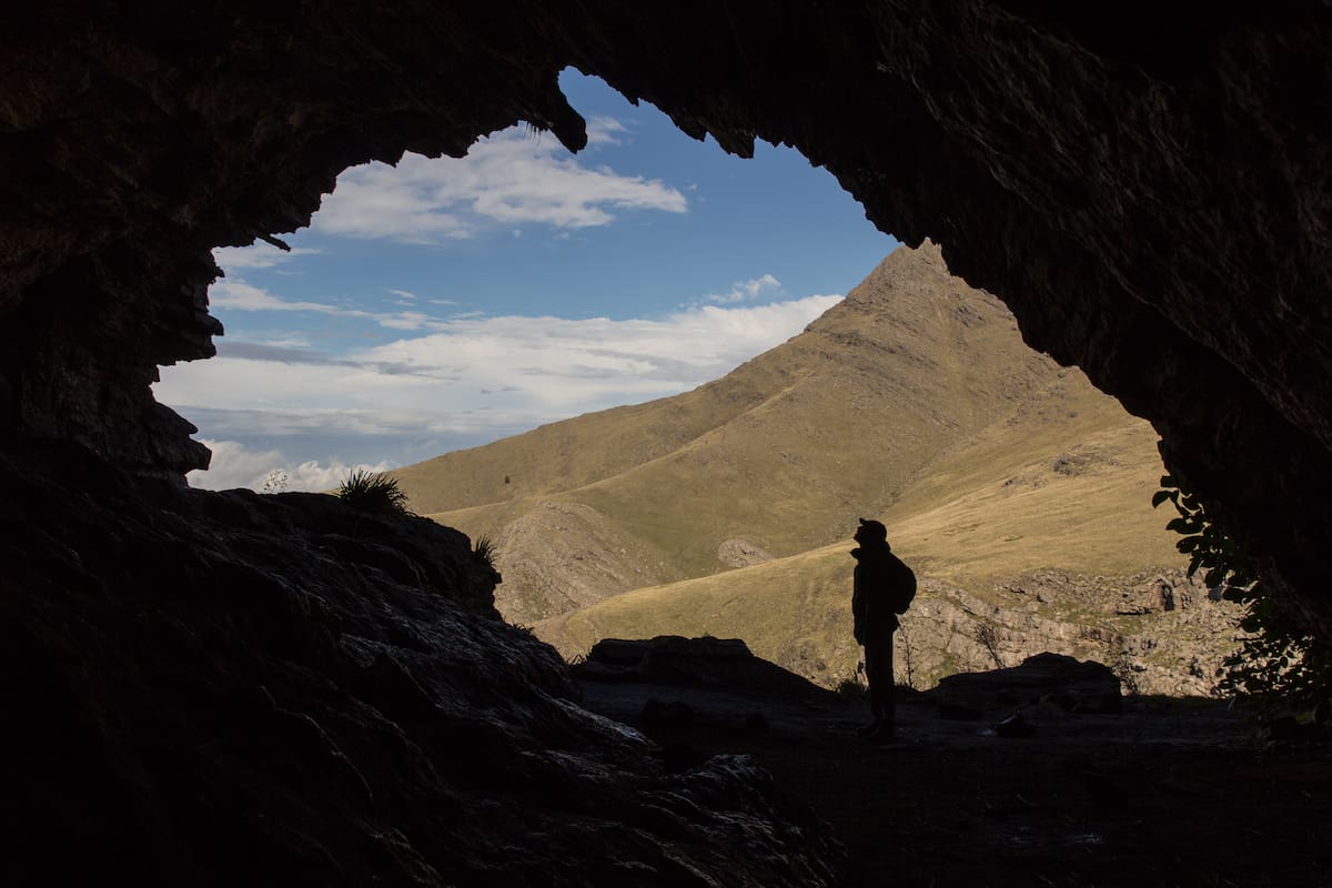 El cerro Ventana, en donde ocurrió el accidente.