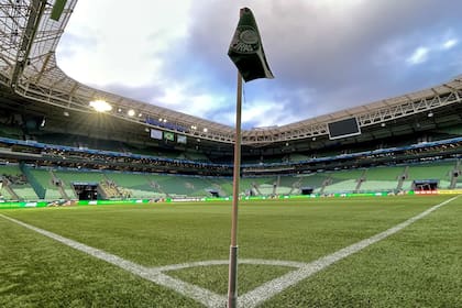 El césped sintético del estadio Allianz Park, de Palmeiras, un rival adicional para el Boca de Almirón por la Copa Libertadores