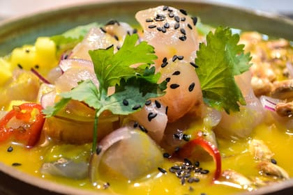 El ceviche de Ron Con Con