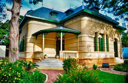 El chalet Perrando luego de su recuperación en 2015.