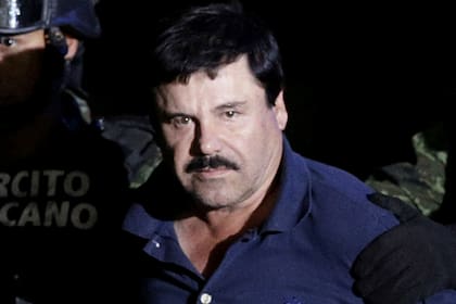 El Chapo Guzmán, al momento de su detención en 2016