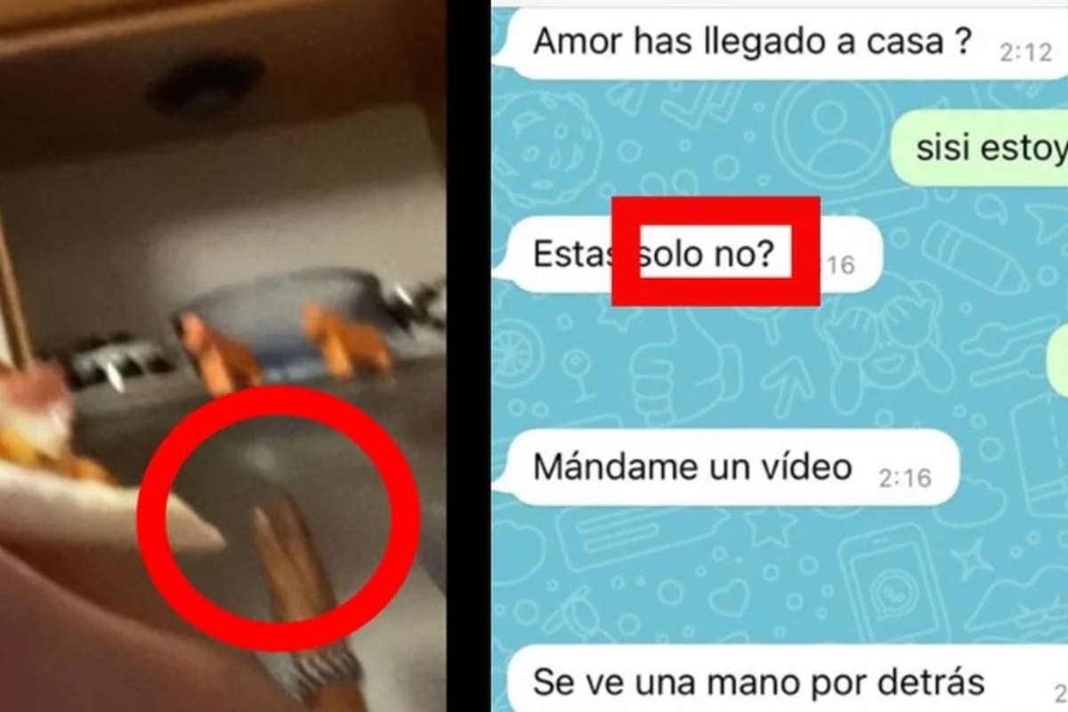 El chat de la polémica. Fuente: Twitter