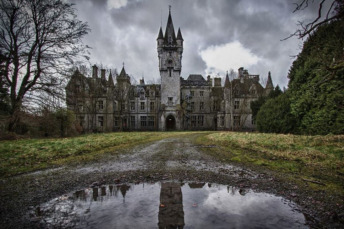 El Chateau Miranda fue construido en Bélgica en 1866.