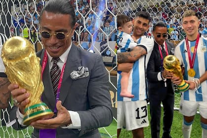 El chef turco habría violado una de las reglas de la FIFA al tocar el trofeo del Mundial
