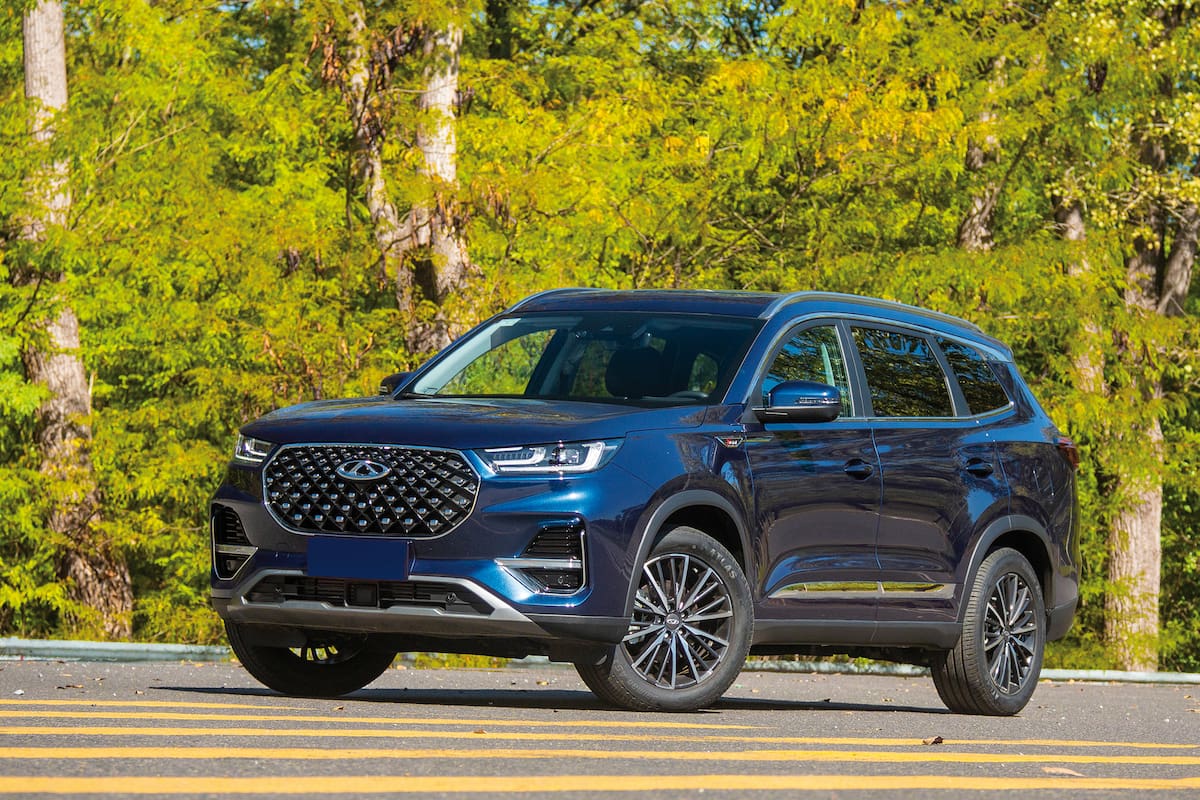 El Chery Tiggo 8 Pro, uno de los modelos que la marca ofrece en el país