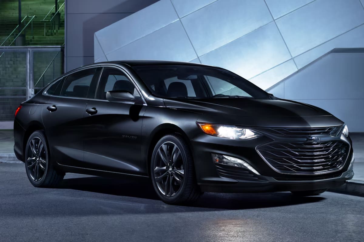 El Chevrolet Malibu tiene el precio más elevado del listado, pero refleja calidad y características superiores. Foto: Chevrolet