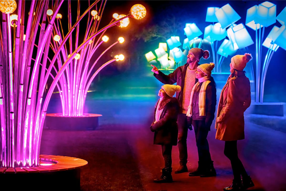 El Chicago Botanic Garden forma parte de las atracciones festivas de la ciudad (Archivo)