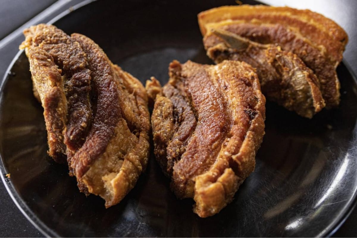El chicharrón es uno de los principales embajadores de la gastronomía (Foto: Archivo Particular)