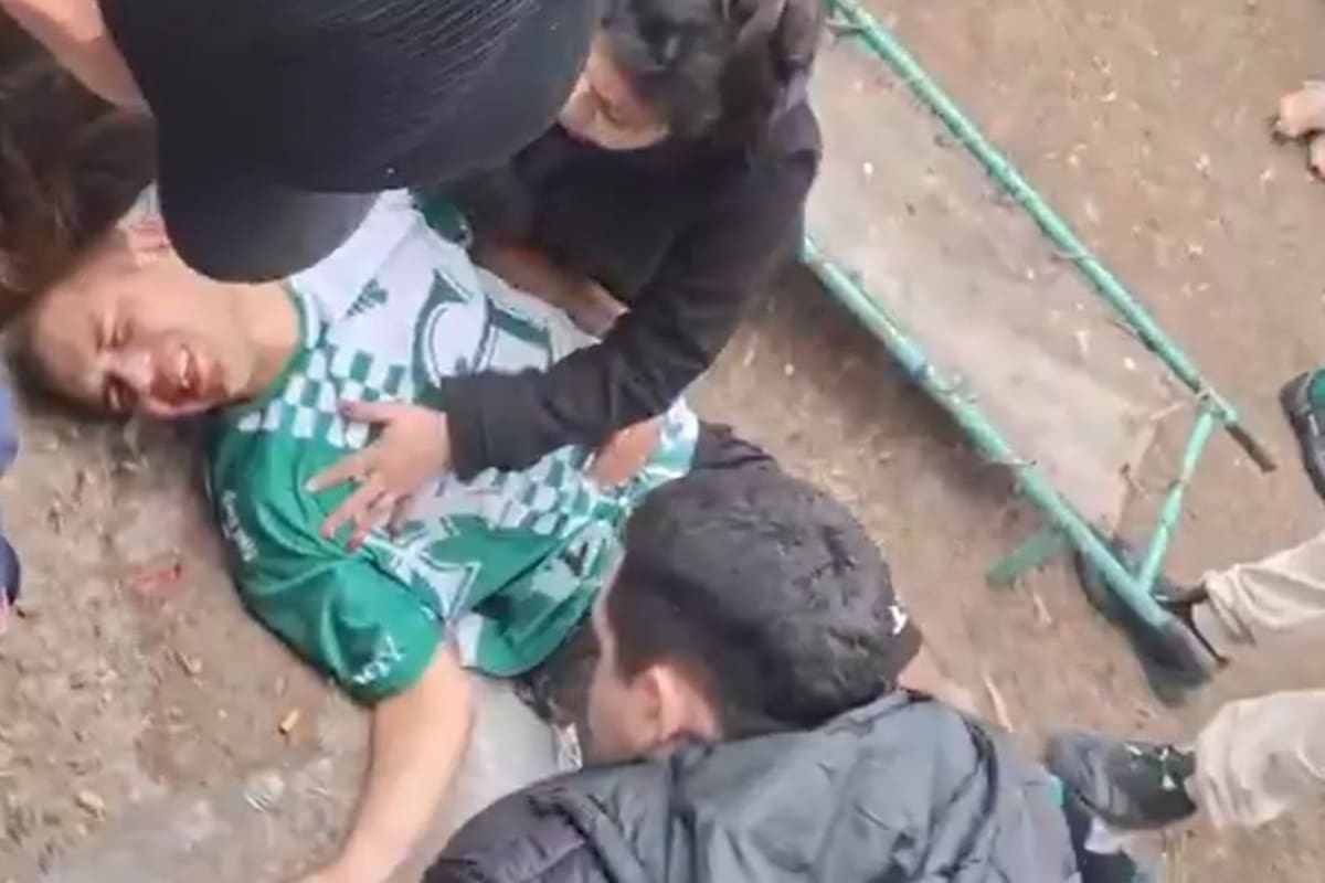 El chico malherido fue estabilizado mediante masajes de RCP