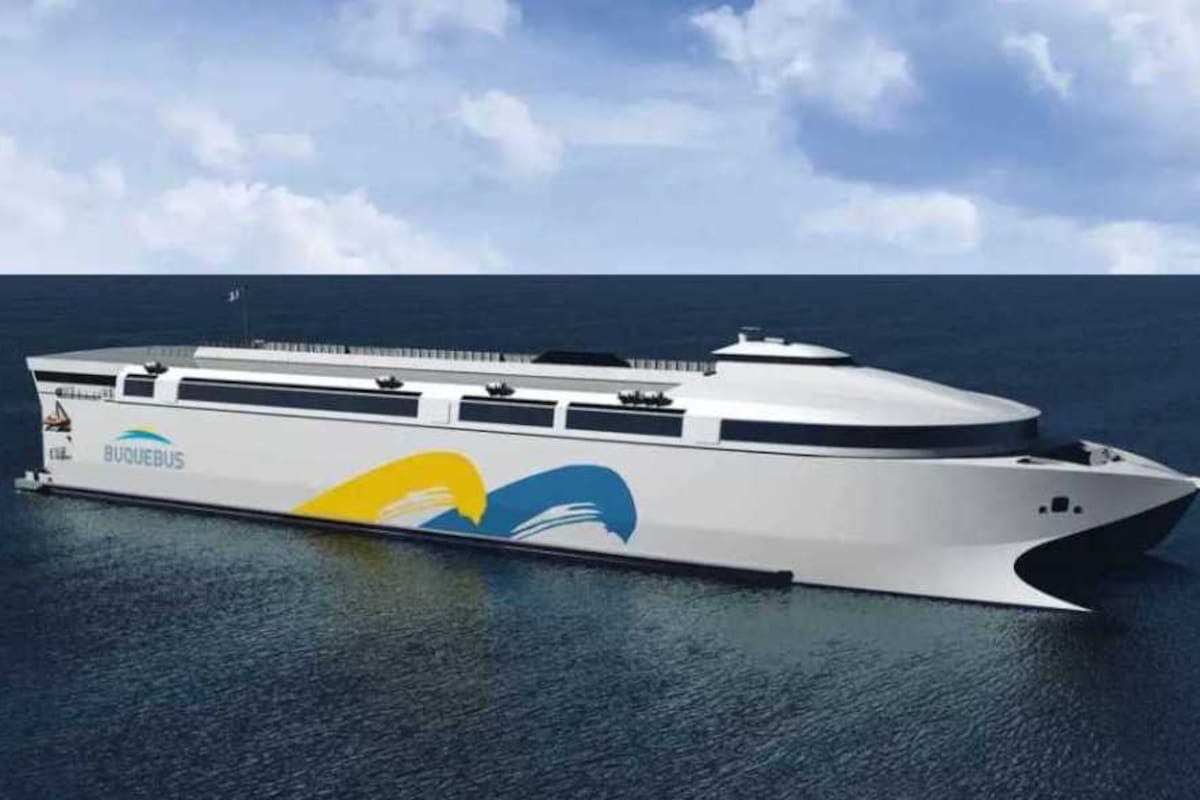 El "China Zorrilla", el ferry 100% eléctrico de Buquebús que unirá la Argentina y Uruguay a fines de 2025