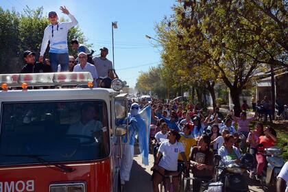 El ''Chino'' Maidana, recibido como un héroe en su Margarita natal