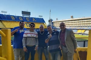 El Chino Maidana y Acero Cali, en la Bombonera, el 31 de marzo de 2021