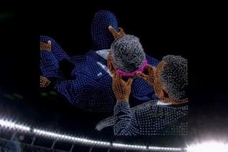 El show de drones en la despedida de Messi: los memes y las polémicas en redes sociales