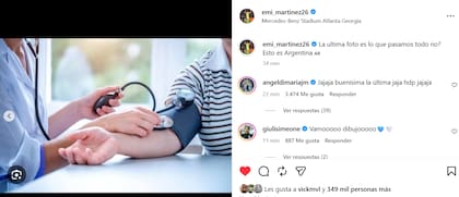 El chiste de Dibu Martínez en las redes sociales