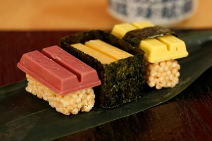 El chocolate con gusto a sushi de Kit Kat se recuerda como una de las mezclas más extrañas