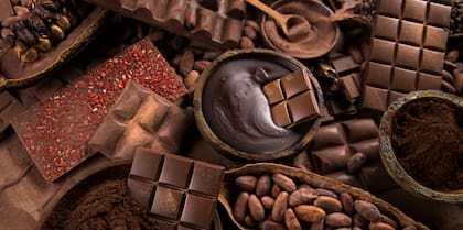 El chocolate se elabora a partir de los granos de cacao, una planta de origen americano