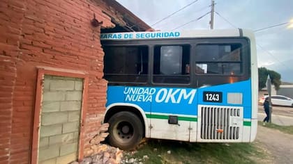 El chofer sufrió heridas leves; nadie más salió lastimado