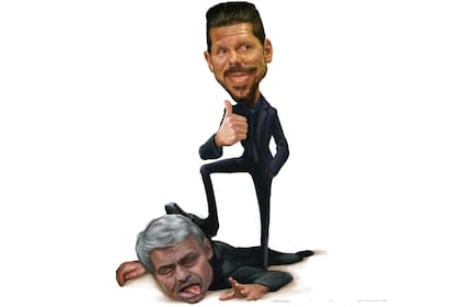 El Cholo, en la final de la Champions