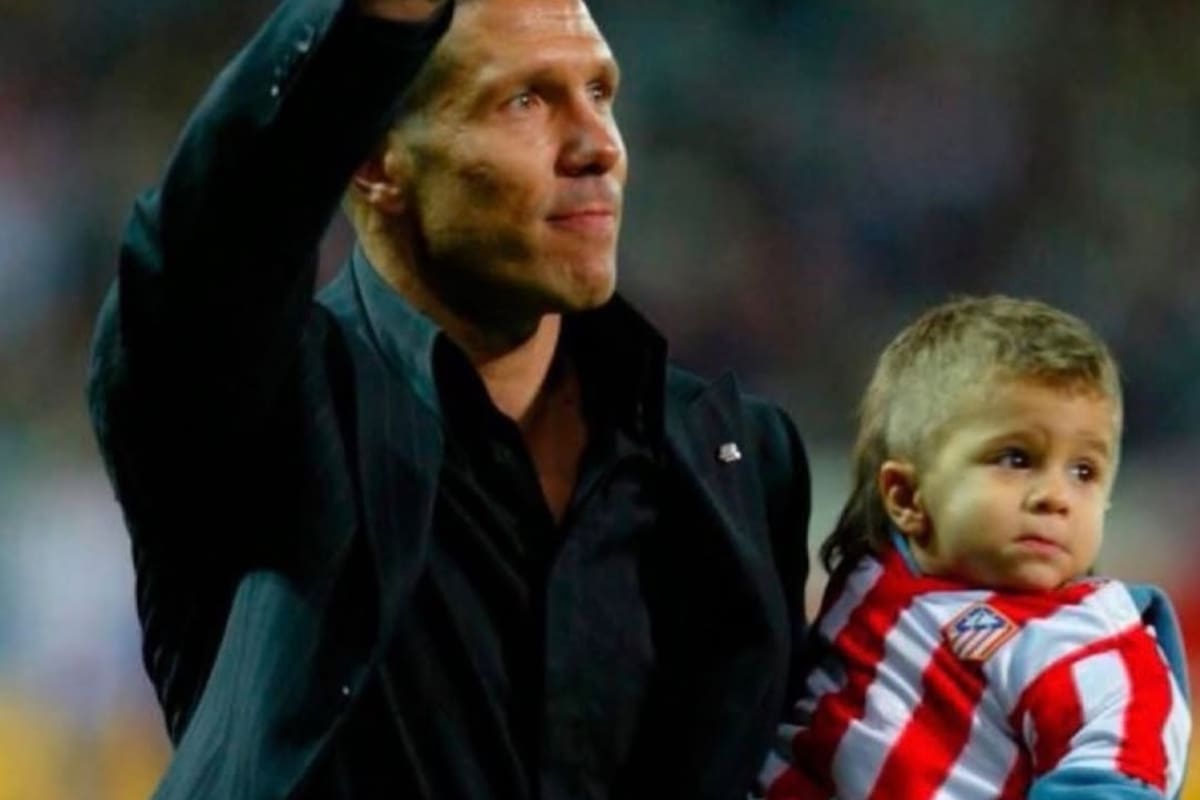 El Cholo Simeone y Giuliano: la historia del bebé que creció en las canchas y hoy cumple un sueño junto a su papá