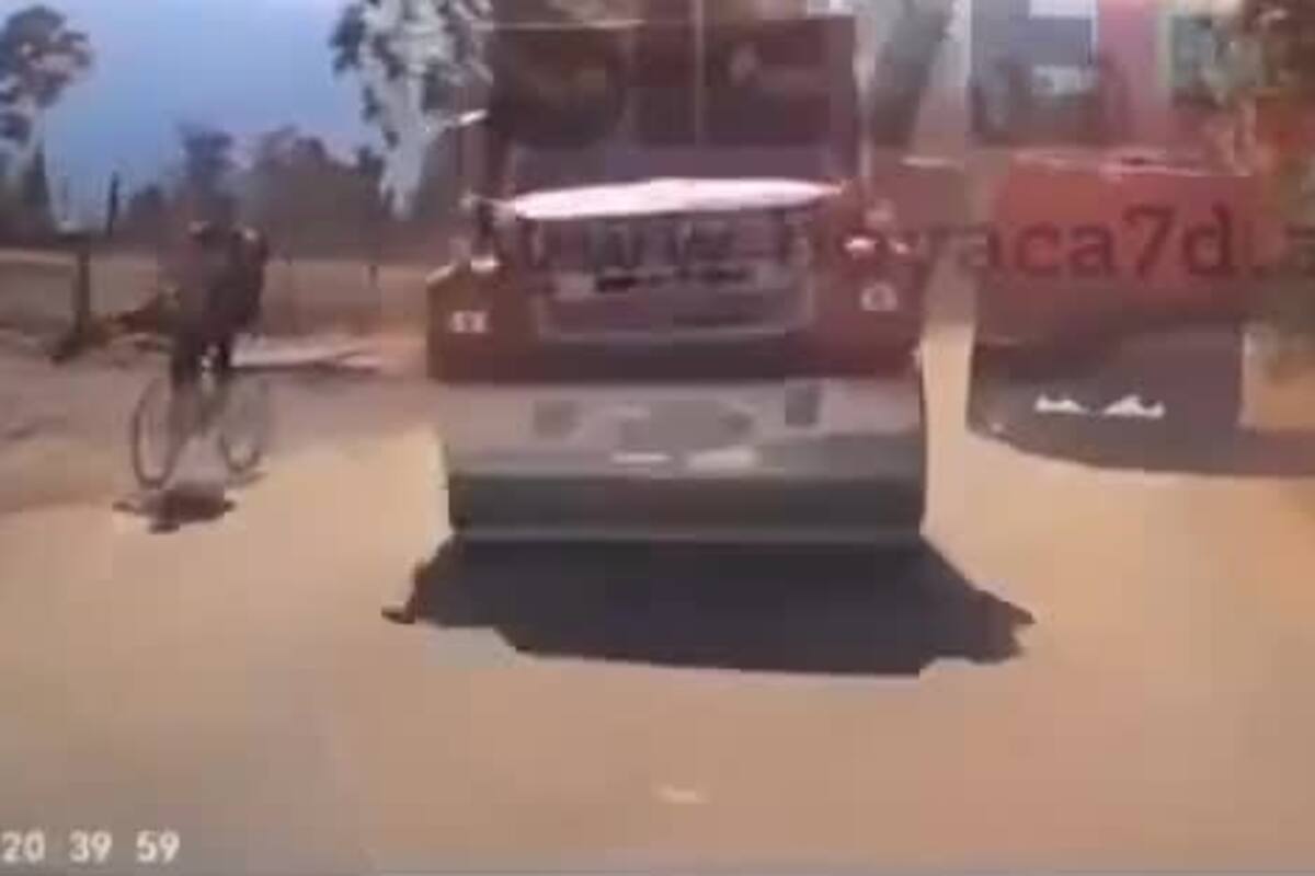 El choque frontal en Colombia