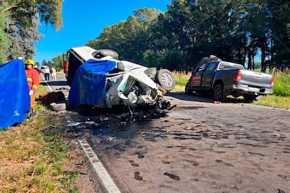 El choque ocurrió en la ruta 46, cerca de Bragado, provincia de Buenos Aires.