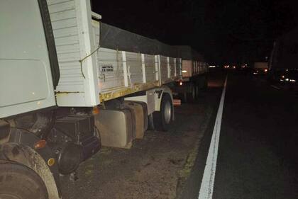 El choque se dio a la altura del kilómetro 284 de la ruta 5.