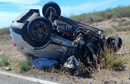 El choque se produjo en la Ruta 152 de La Pampa