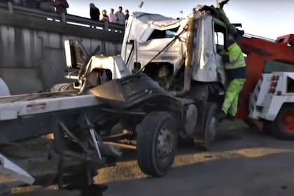 El choque se produjo en Panamericana a la altura de El Talar