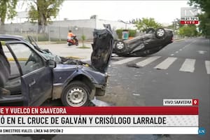 El choque tuvo lugar durante la madrugada de este martes.