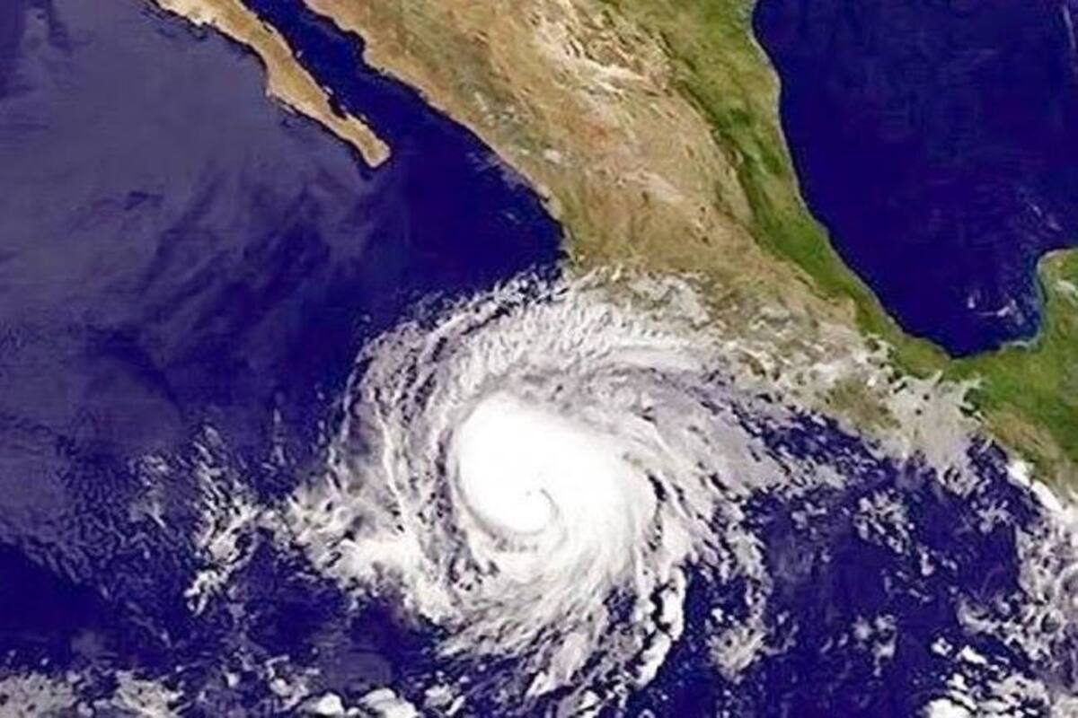 El ciclón tropical Carlotta podría convertirse en huracán entre esta noche y el viernes (imagen ilustrativa)