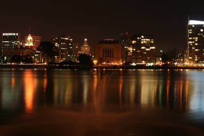 El cielo de California, en el que una fotógrafa captó un extraño fenómeno