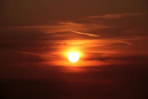El cielo de Chongqing sorprendió con un inusual espectáculo solar (Imagen ilustrativa)