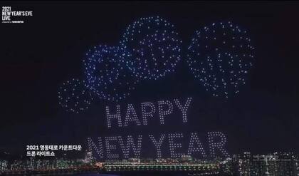 El cielo se llena de colores en el Año Nuevo Chino