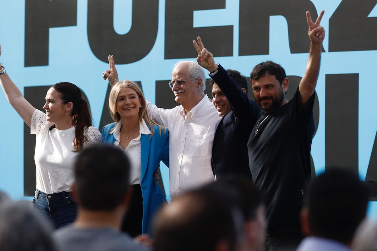 El cierre de campaña de Fuerza Patria, el jueves, en San Martín