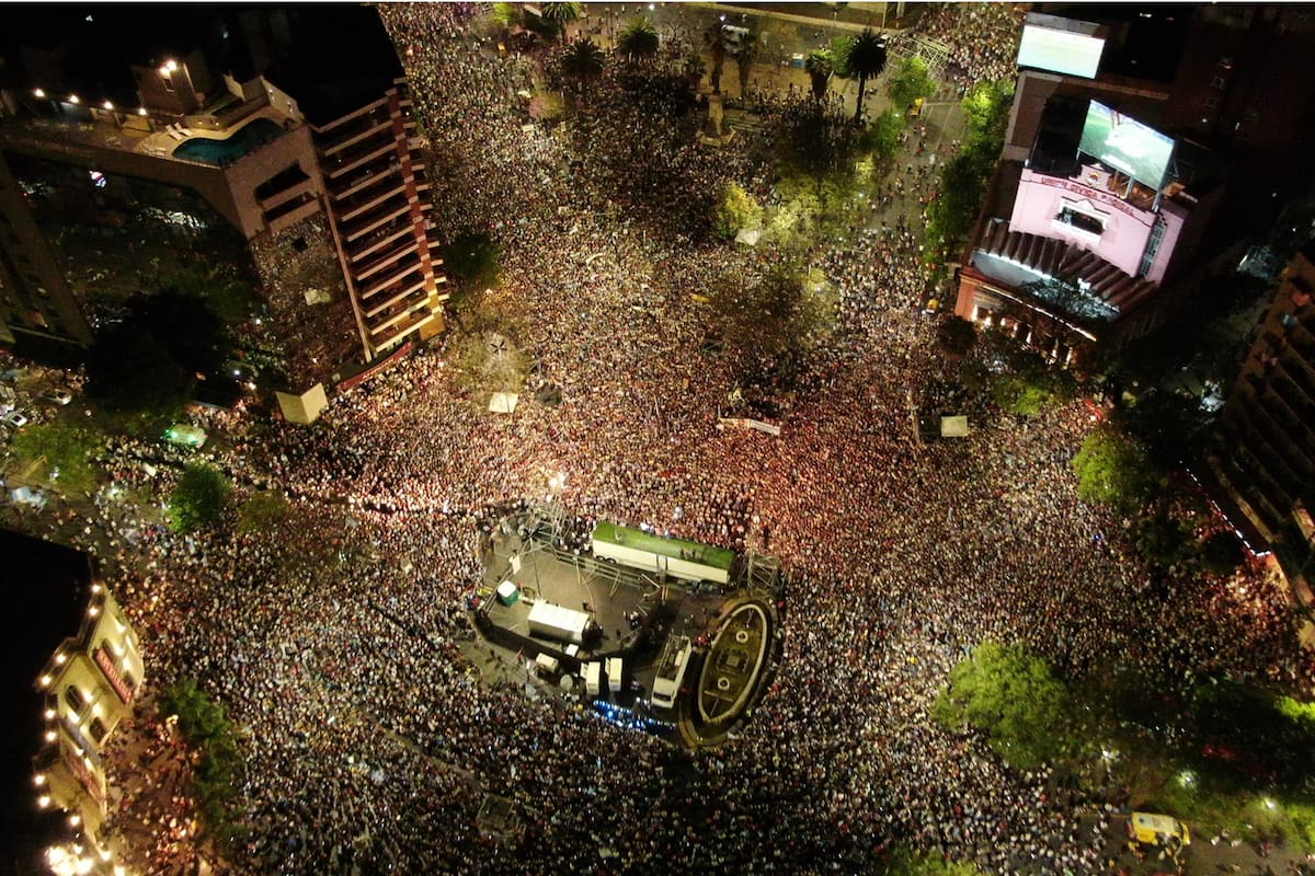 El cierre de campaña de Mauricio Macri en Córdoba