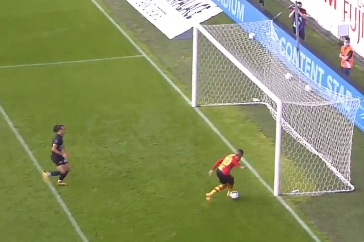 El cierre de una jugada insólita en la liga de Bélgica